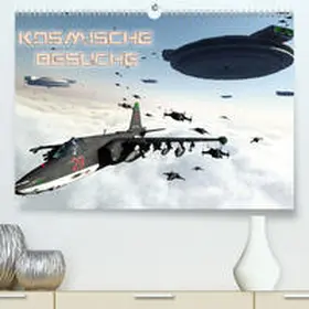 Schröder |  Kosmische BesucheCH-Version(Premium, hochwertiger DIN A2 Wandkalender 2020, Kunstdruck in Hochglanz) | Sonstiges |  Sack Fachmedien