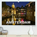 Wagner |  Nacht über Amsterdam(Premium, hochwertiger DIN A2 Wandkalender 2020, Kunstdruck in Hochglanz) | Sonstiges |  Sack Fachmedien