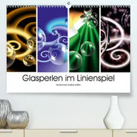 Sattler |  Glasperlen im Linienspiel(Premium, hochwertiger DIN A2 Wandkalender 2020, Kunstdruck in Hochglanz) | Sonstiges |  Sack Fachmedien