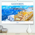 Frost |  Santorin - Illustrationen der Kykladen Insel im Aquarell-Design(Premium, hochwertiger DIN A2 Wandkalender 2020, Kunstdruck in Hochglanz) | Sonstiges |  Sack Fachmedien