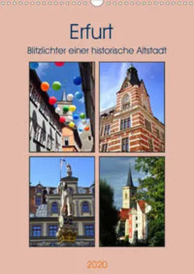 Thauwald |  Erfurt - Blitzlichter einer historischen Altstadt (Wandkalender 2020 DIN A3 hoch) | Sonstiges |  Sack Fachmedien