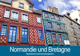 B-B Müller |  Normandie und Bretagne-faszinierend abwechslungsreich (Wandkalender 2020 DIN A3 quer) | Sonstiges |  Sack Fachmedien