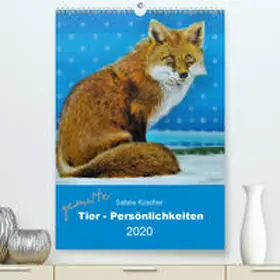 Koschier |  gemalte Tier-Persönlichkeiten (Premium, hochwertiger DIN A2 Wandkalender 2020, Kunstdruck in Hochglanz) | Sonstiges |  Sack Fachmedien
