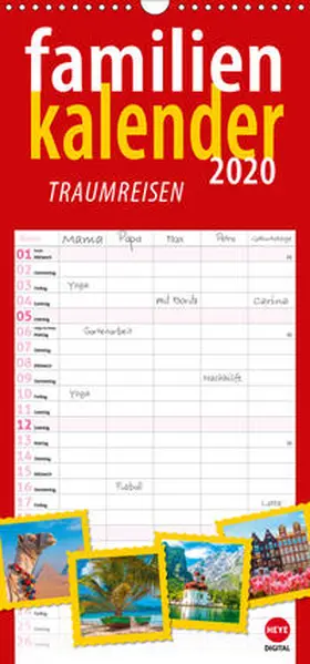 Digital |  Traumreisen (Wandkalender 2020 , 21 cm x 45 cm, hoch) | Sonstiges |  Sack Fachmedien