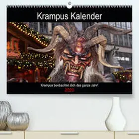 Mueller |  Krampus Kalender 2020 (Premium, hochwertiger DIN A2 Wandkalender 2020, Kunstdruck in Hochglanz) | Sonstiges |  Sack Fachmedien