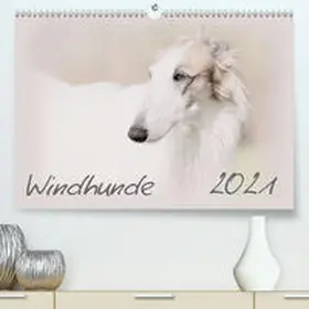 Redecker |  Windhunde 2021 (Premium, hochwertiger DIN A2 Wandkalender 2021, Kunstdruck in Hochglanz) | Sonstiges |  Sack Fachmedien