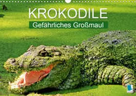 Calvendo / CALVENDO |  Krokodile: Gefährliches Großmaul (Wandkalender 2021 DIN A3 quer) | Sonstiges |  Sack Fachmedien