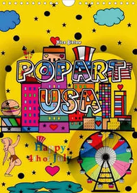 Bielow |  Popart USA von Nico Bielow (Wandkalender 2021 DIN A4 hoch) | Sonstiges |  Sack Fachmedien