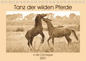 Bölts |  Tanz der wilden Pferde in der Camargue (Tischkalender 2021 DIN A5 quer) | Sonstiges |  Sack Fachmedien