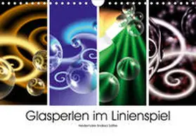 Sattler |  Glasperlen im Linienspiel (Wandkalender 2021 DIN A4 quer) | Sonstiges |  Sack Fachmedien