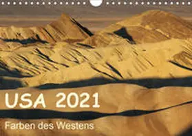 Zimmermann |  USA 2021 - Farben des Westens (Wandkalender 2021 DIN A4 quer) | Sonstiges |  Sack Fachmedien