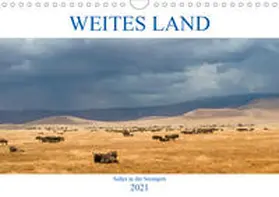 Schulz |  Weites Land - Safari in der Serengeti (Wandkalender 2021 DIN A4 quer) | Sonstiges |  Sack Fachmedien