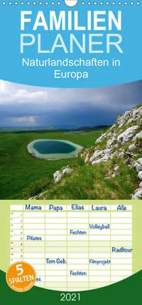 Trapp |  Naturlandschaften in Europa - Familienplaner hoch (Wandkalender 2021 , 21 cm x 45 cm, hoch) | Sonstiges |  Sack Fachmedien
