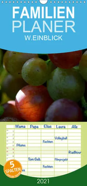 Mathias |  W.EINBLICK - Familienplaner hoch (Wandkalender 2021 , 21 cm x 45 cm, hoch) | Sonstiges |  Sack Fachmedien