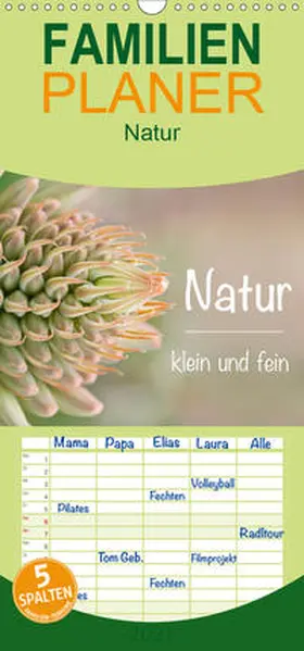 Busse |  Natur klein und fein - Familienplaner hoch (Wandkalender 2021 , 21 cm x 45 cm, hoch) | Sonstiges |  Sack Fachmedien