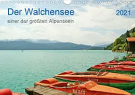 Hahn |  Der Walchensee - einer der größten Alpenseen (Wandkalender 2021 DIN A4 quer) | Sonstiges |  Sack Fachmedien