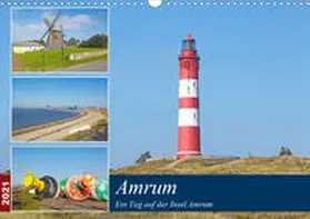 Schulz |  Ein Tag auf der Insel Amrum (Wandkalender 2021 DIN A3 quer) | Sonstiges |  Sack Fachmedien