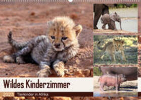 Herzog | Herzog, M: Wildes Kinderzimmer - Tierkinder in Afrika (Wandk | Sonstiges | sack.de