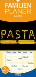 Jäger |  Familienplaner Pasta (Wandkalender 2023 , 21 cm x 45 cm, hoch) | Sonstiges |  Sack Fachmedien