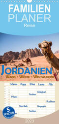 Pohl |  Familienplaner Jordanien - Wadis - Wüste - Weltwunder (Wandkalender 2023 , 21 cm x 45 cm, hoch) | Sonstiges |  Sack Fachmedien
