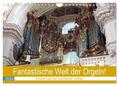 Vier |  Fantastische Welt der Orgeln (Wandkalender 2024 DIN A4 quer), CALVENDO Monatskalender | Sonstiges |  Sack Fachmedien
