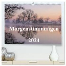 Hennig | Morgenstimmungen 2024 (hochwertiger Premium Wandkalender 2024 DIN A2 quer), Kunstdruck in Hochglanz | Sonstiges | 978-3-675-47730-8 | sack.de