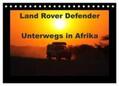 Sander |  Land Rover Defender - Unterwegs in Afrika (Tischkalender 2024 DIN A5 quer), CALVENDO Monatskalender | Sonstiges |  Sack Fachmedien