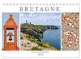 Hahn |  Bretagne - unterwegs mit Julia Hahn (Tischkalender 2024 DIN A5 quer), CALVENDO Monatskalender | Sonstiges |  Sack Fachmedien