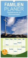 Eickhoff |  Familienplaner 2024 - Gipfelkreuze im Böhmerwald mit 5 Spalten (Wandkalender, 21 x 45 cm) CALVENDO | Sonstiges |  Sack Fachmedien