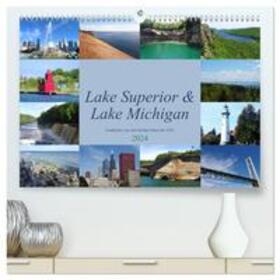Rothenhöfer | Lake Superior & Lake Michigan (hochwertiger Premium Wandkalender 2024 DIN A2 quer), Kunstdruck in Hochglanz | Sonstiges | 978-3-675-87802-0 | sack.de
