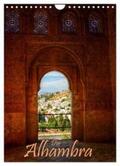 Weiß |  Die Alhambra (Wandkalender 2024 DIN A4 hoch), CALVENDO Monatskalender | Sonstiges |  Sack Fachmedien