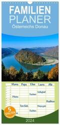 Simlinger |  Familienplaner 2024 - Österreichs Donau mit 5 Spalten (Wandkalender, 21 x 45 cm) CALVENDO | Sonstiges |  Sack Fachmedien