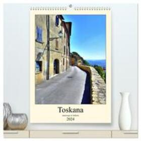 Berger | Toskana - Unterwegs in Volterra (hochwertiger Premium Wandkalender 2024 DIN A2 hoch), Kunstdruck in Hochglanz | Sonstiges | 978-3-675-95914-9 | sack.de