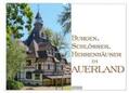 Haafke |  Burgen, Schlösser, Herrenhäuer im Sauerland (Wandkalender 2024 DIN A2 quer), CALVENDO Monatskalender | Sonstiges |  Sack Fachmedien