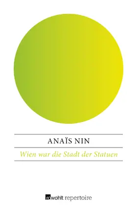 Nin |  Wien war die Stadt der Statuen | Buch |  Sack Fachmedien