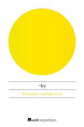 -ky |  Mitunter mörderisch | Buch |  Sack Fachmedien