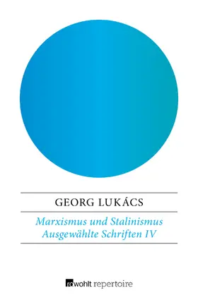 Lukács |  Marxismus und Stalinismus | Buch |  Sack Fachmedien