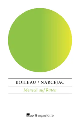 Narcejac / Boileau |  Mensch auf Raten | Buch |  Sack Fachmedien