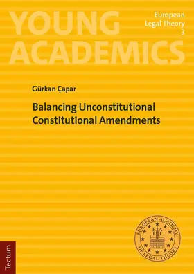 Çapar |  Balancing Unconstitutional Constitutional Amendments | Buch |  Sack Fachmedien