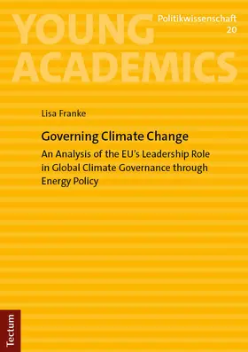 Franke |  Governing Climate Change | Buch |  Sack Fachmedien