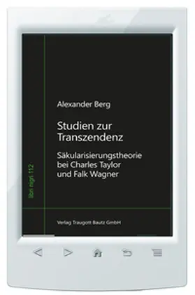 Berg / Sepp |  Studien zur Transzendenz | eBook | Sack Fachmedien