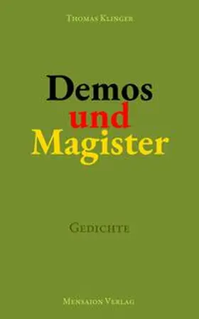 Klinger |  Demos und Magister | Buch |  Sack Fachmedien