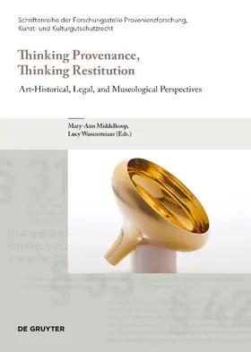 Middelkoop / Wasensteiner |  Thinking Provenance, Thinking Restitution | eBook | Sack Fachmedien
