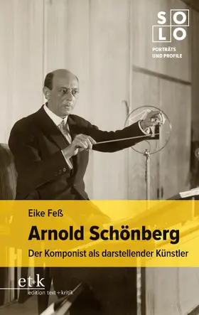 Feß |  Arnold Schönberg | Buch |  Sack Fachmedien