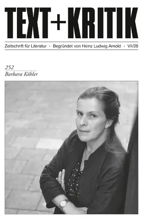 Arnold |  Barbara Köhler | Buch |  Sack Fachmedien