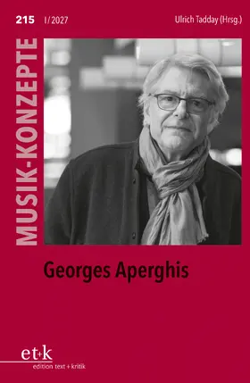  Georges Aperghis | Buch |  Sack Fachmedien