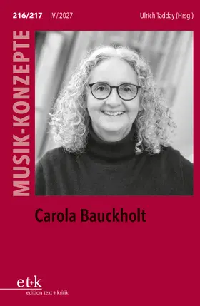  Carola Bauckholt | Buch |  Sack Fachmedien