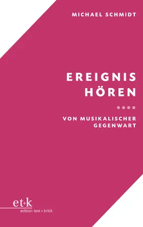 Schmidt |  Ereignis Hören | Buch |  Sack Fachmedien