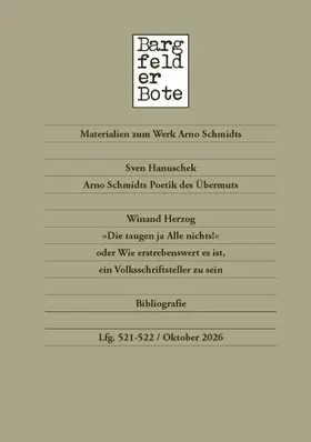Körber |  Bargfelder Bote | eBook | Sack Fachmedien