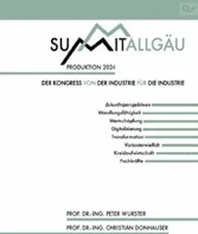 Donhauser / Christian |  SUMMIT ALLGÄU Produktion 2024 | eBook | Sack Fachmedien